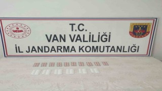 Vanda İran uyruklu şahsın üzerinden 160 adet uyuşturucu hap ele geçirildi