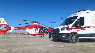 Vandaki kalp hastası bebek ambulans uçakla İstanbula sevk edildi