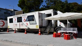 Vezirköprüde Kızılaya kan bağışı