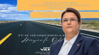 Yanık; “Kadirli–Osmaniye Yolu Yapım İhalesi Tamamlandı”
