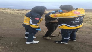 Yanına yıldırım düşen şahıs yaralandı