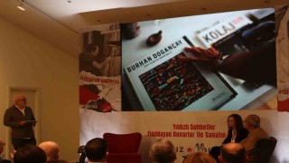 Yıldızlı Sohbetlerde ressam Burhan Doğançay eserleriyle anıldı