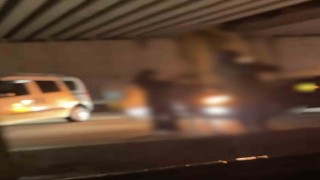 Yol kapatarak eğlenen 4 sürücüye cezai işlem