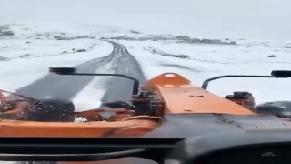 Yozgatta mevsimin ilk kar yağışı gerçekleşti