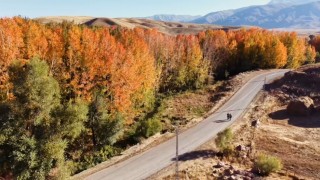 Yüksekovada sonbahar ihtişamı: Kırmızı, sarı ve yeşil Cilo eteklerini cennete çevirdi
