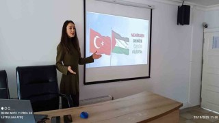 Yükümlüler, işgal altındaki Filistini anlatan belgeseli izledi