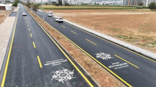 Zeybek Bulvarında asfalt çalışmaları tamamlandı