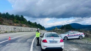 Zonguldakta emniyet ve jandarma ekiplerinden kapsamlı denetim