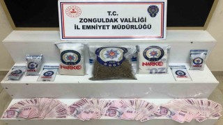 Zonguldakta uyuşturucu operasyonunda 2 şüpheli tutuklandı