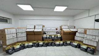 1 milyon liralık kaçak tütün operasyonu: 1 gözaltı