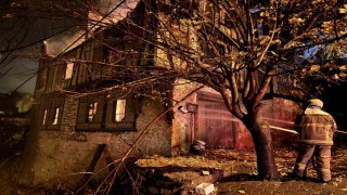 150 yıllık tarihi konakta çıkan yangın söndürüldü