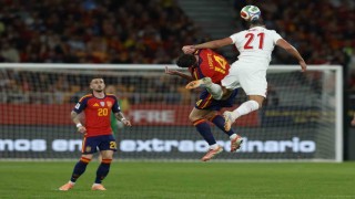 2026 FIFA Dünya Kupası Avrupa Elemeleri: İspanya: 1 - Türkiye: 1 (İlk yarı)