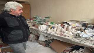 36 Yıllık tutku: Alçıdan biblo sanatını yaşatıyor