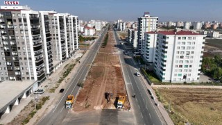 60 bin metrekarelik alanda peyzaj çalışması