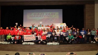 7. Gazi Yarı Maratonunda ödüller sahiplerini buldu