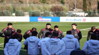 A Milli Futbol Takımı, İspanya maçı hazırlıklarına başladı