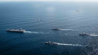 ABD donanmasından Güney Mızrağı Operasyonu açıklaması: Dünyanın en büyük uçak gemisi USS Gerald R. Ford Karayip Denizinde