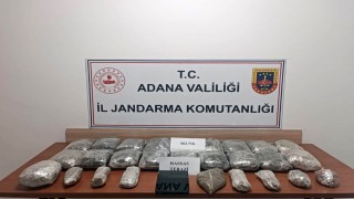Adanada 11 kilo skunk ele geçirildi