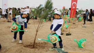 Adanada 840 bin fidan toprakla buluştu