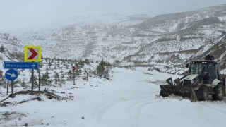 Adananın yüksek kesimlerinde kar yağışı etkili oldu