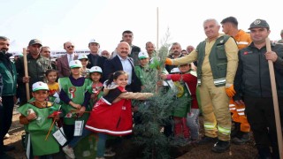 Adıyamanda 10 bin 500 fidan toprakla buluştu