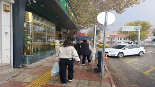 Afyonkarahisarda beklenen yağış başladı