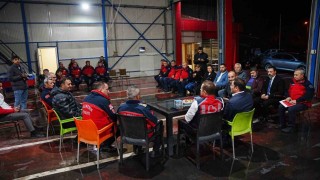 Ahmet Akından Sındırgıya moral ziyareti