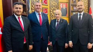 AK Partili Başkanlardan MHP Lideri Devlet Bahçeli’ye Ziyaret