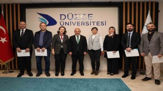 Akademik başarı belgeleri verildi