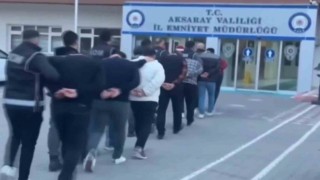 Aksarayda FETÖ/PDY operasyonu: 10 gözaltı, 1 tutuklama