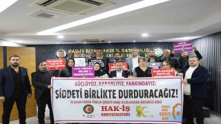 Aküzüm: HAK-İŞ, 50 yıllık onurlu mücadelesinin birikimiyle bugün de kadına yönelik şiddetin karşısında dimdik durmaktadır