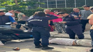 Alanyada boşanma aşamasındaki eşini sokakta yaraladı