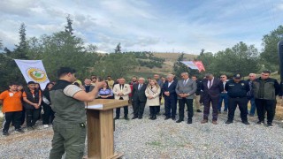 Alaşehirde 3 bin fidan toprakla buluştu