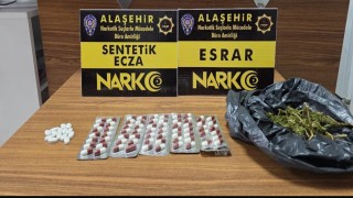 Alaşehirde sentetik ecza operasyonu: 1 kişi tutuklandı