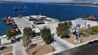 Aliağayı Ege adaları ile birbirine bağlayacak olan Aliaport Deniz Yolcu İskelesi hizmete hazır