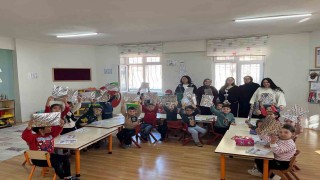 Ana sınıfı öğrencileri geri dönüşüm hakkında bilgilendirildi