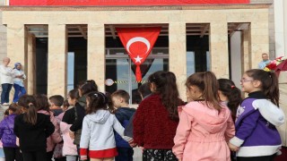 Anıtkabir ruhunu Denizlide yaşayan öğrenciler Atasının huzuruna çıktı