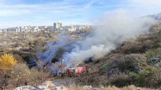 Ankarada çöp yangını kontrol altına alındı