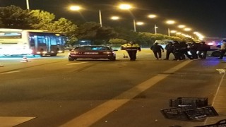 Ankarada karşıdan karşıya geçerken aracın çarptığı yaya yaralandı