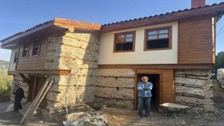 Antalyada ata mirası tarihi düğmeli evler restore ediliyor