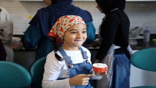 Ara tatilin en renkli programı: Anne ve çocuklar SAMEKte birlikte üretti