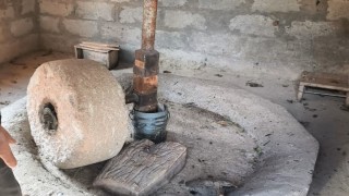 Ardanuçta 80 yıllık değirmen geleneksel yöntemlerle üretim yapıyor