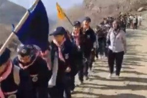 Atatürk Ortaokulu İzcileri Dumanlı Yaylası’nda Yürüdü