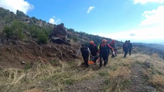 Ava giden vatandaş fenalaşması sonrası yaşamını yitirdi