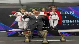 Avrupa Yıldızlar Taekwondo Şampiyonasında Türkiye şampiyon oldu