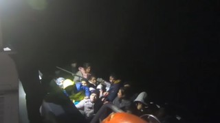 Aydın açıklarında 30 düzensiz göçmen kurtarıldı