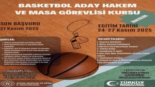Aydında basketbol hakemliği için süreç başladı