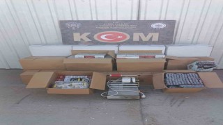 Aydında kaçak sigara operasyonu: 260 bin dolu makaron ele geçirildi