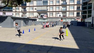 Aydında minikler, spor alışkanlığı kazanıyor