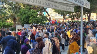 Aydında umre yolcuları dualarla uğurlandı